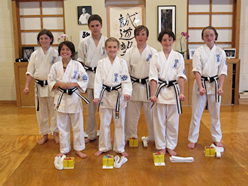 Photo: Junior Black Belts