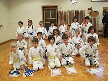 Photo: Junior Black Belts